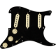 FENDER Pre-Wired Strat Pickguard, Custom Shop Texas Special SSS, Black 11 Hole PG