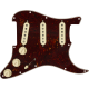 FENDER Pre-Wired Strat® Pickguard, Custom Shop Fat 50's SSS, Tortoise Shell 11 Hole PG