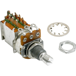 FENDER 250K Push/Pull Split Shaft Potentiometer