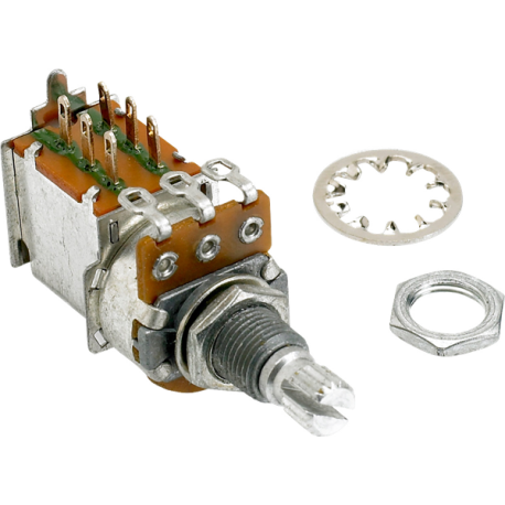 FENDER 250K Push/Pull Split Shaft Potentiometer
