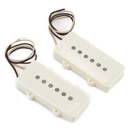 FENDER Pure Vintage '65 Jazzmaster® Pickup Set, Vintage White (2)