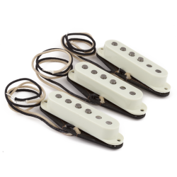 FENDER Pure Vintage '59 Strat® Pickup Set, Vintage White (3)