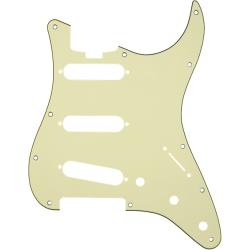 FENDER Elite Strat® Pickguard SSS Mint Green 3-Ply