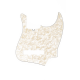 FENDER Pickguard, Jazz Bass®, White Pearloid, 10-Hole Mount, 4-Ply