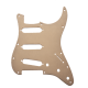 FENDER Pickguard, Stratocaster® S/S/S, 11-Hole Mount, Gold Anodized Aluminum, 1-Ply