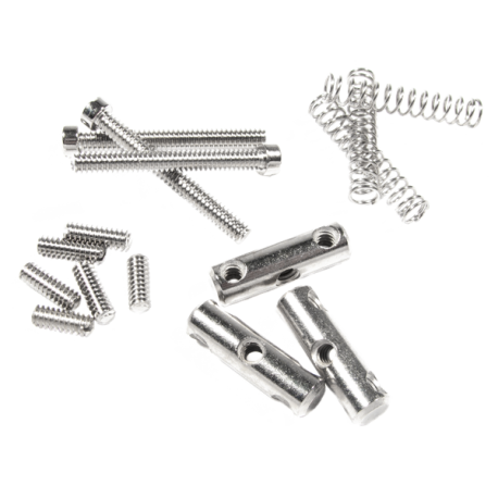 FENDER Pure Vintage '58 Telecaster® Saddle Kit, Nickel