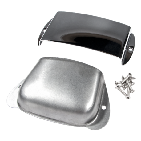 FENDER Pure Vintage Precision Bass® Ashtray Cover Set, Steel/Chrome