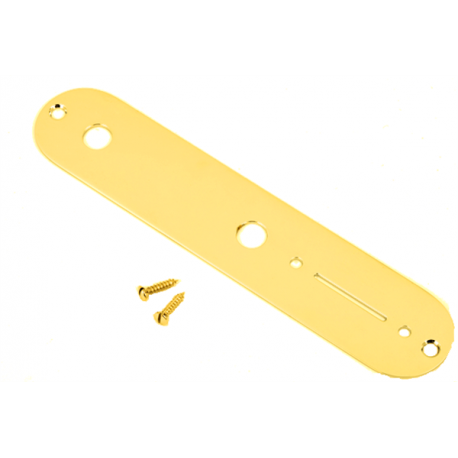 FENDER Vintage Telecaster® Control Plate, 2-Hole (Gold)