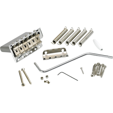 FENDER 6-Saddle American Vintage Series Stratocaster® Tremolo Assembly, Left Handed (Chrome)