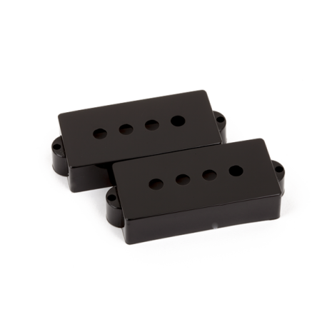 FENDER Pickup Covers, Pure Vintage Precision Bass® Black (2)