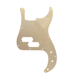 FENDER Pickguard, '57 Precision Bass®, 10-Hole Mount, Gold Anodized, 1-Ply