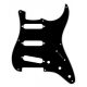 FENDER Pickguard, Stratocaster® S/S/S, 8-Hole Mount, Black, 3-Ply