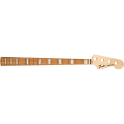 FENDER Classic Series 70's Jazz Bass® Neck, 20 Medium Jumbo Frets, Block Inlay, Pau Ferro