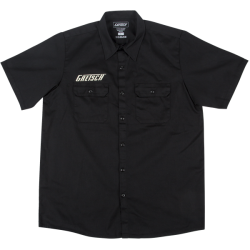 GRETSCH Gretsch® Electromatic® Work Shirt, Black, Small