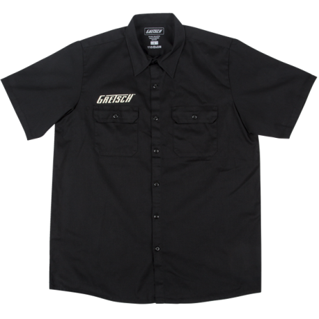 GRETSCH Gretsch® Electromatic® Work Shirt, Black, Large