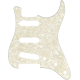 FENDER Pickguard, Stratocaster® S/S/S, 11-Hole Mount, Aged White Pearl, 4-Ply