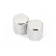 FENDER Telecaster®/Precision Bass® Knobs, Knurled Chrome (2)