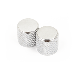 FENDER Telecaster®/Precision Bass® Knobs, Knurled Chrome (2)