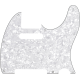 FENDER Pickguard, Telecaster®, 8-Hole Mount, White Pearl, 4-Ply