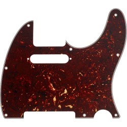 FENDER Pickguard, Telecaster® 8-Hole Mount, Tortoise Shell, 4-Ply