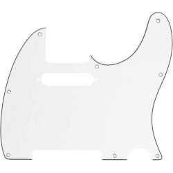 FENDER Pickguard, Telecaster®, 8-Hole Mount, Parchment, 3-Ply