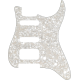 FENDER Pickguard, Stratocaster® H/S/S, 11-Hole Mount, Aged White Moto, 4-Ply