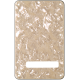 FENDER Backplate, Stratocaster®, White Moto, 4-Ply
