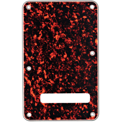 FENDER Backplate, Stratocaster®, Tortoise Shell, 4-Ply