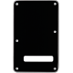 FENDER Backplate, Stratocaster®, Black (B/W/B), 3-Ply