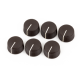 FENDER Pure Vintage Dark Brown Amplifier Knobs, (6)