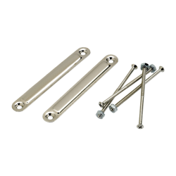 FENDER Pure Vintage Medium Chassis Straps, (2), Nickel