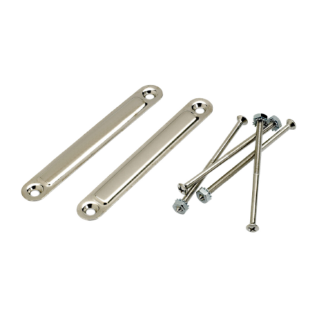 FENDER Pure Vintage Medium Chassis Straps, (2), Nickel
