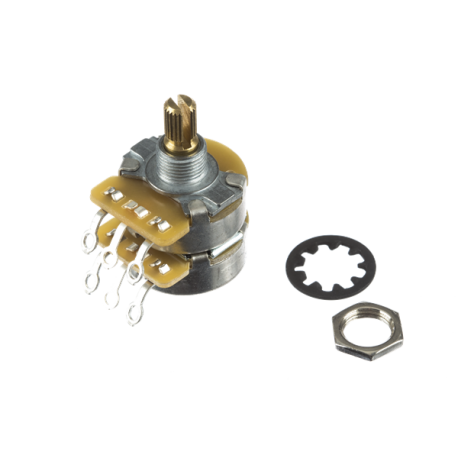 FENDER Dual 500K/250K Split Shaft Potentiometer