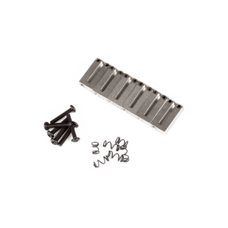 FENDER Amercian Series Guitar Bridge Sections (6 Saddles) (Satin)