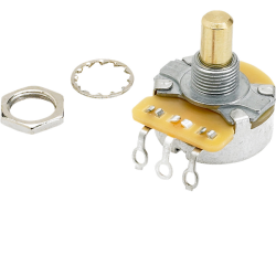 FENDER Pure Vintage 250K Solid Shaft Potentiometer with Mounting Hardware