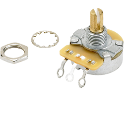 FENDER Pure Vintage 250K Split Shaft Potentiometer with Mounting Hardware