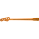 FENDER Roasted Maple Precision Bass Neck, 20 Medium Jumbo Frets, 9.5", Maple, C Shape