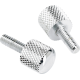 FENDER Pure Vintage "Piggyback" Thumb Screws, (2), Chrome