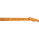 FENDER Roasted Maple Telecaster Neck, 21 Narrow Tall Frets, 9.5", Maple, C Shape