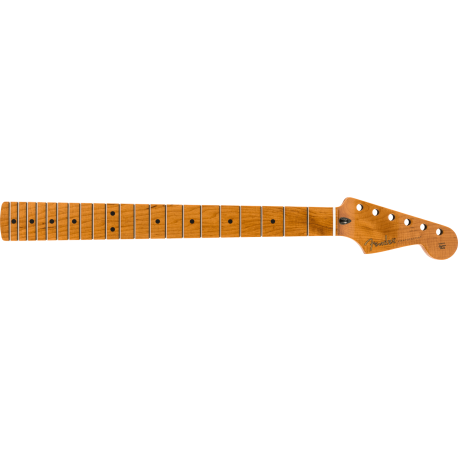 FENDER Roasted Maple Stratocaster Neck, 21 Narrow Tall Frets, 9.5", Maple, C Shape