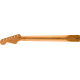 FENDER Roasted Maple Stratocaster Neck, 21 Narrow Tall Frets, 9.5", Maple, C Shape