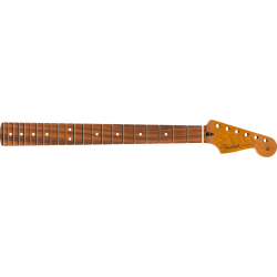 FENDER Roasted Maple Stratocaster® Neck, 22 Jumbo Frets, 12", Pau Ferro, Flat Oval Shape