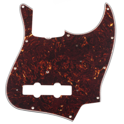 FENDER Pure Vintage '64 Jazz Bass®, 11-Hole Mount, Tortoise Shell, 4-Ply