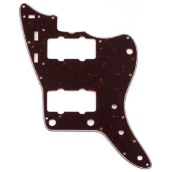 FENDER Pure Vintage Pickguard, '65 Jazzmaster®, 13-Hole Mount, Brown Shell, 3-Ply