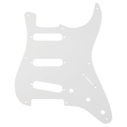 FENDER Pure Vintage Pickguard, '56/'59 Stratocaster®, 8-Hole Mount, Eggshell, 1-Ply