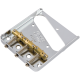 FENDER 3-Saddle American Vintage "Hot Rod" Telecaster® Bridge Assembly with Compensated Brass Saddles, Nickel