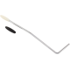 FENDER Player Jaguar®/Jazzmaster® Tremolo Arm, Chrome with Black and White Knobs