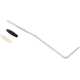 FENDER Player Jaguar®/Jazzmaster® Tremolo Arm, Chrome with Black and White Knobs