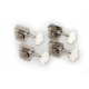 FENDER Pure Vintage Bass Tuning Machines, Nickel-Plated Steel, (4)