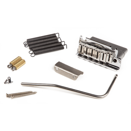 FENDER American Deluxe Stratocaster® Bridge Assembly ('86-Present), Polished Steel